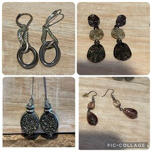 Bundle of 4 Fashion Earrings